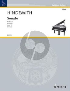 Hindemith Sonate Op. 17 Klavier (1920)