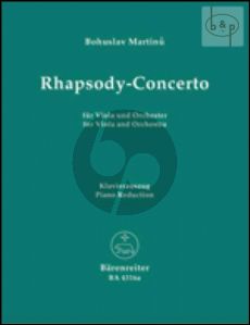 Rhapsody-Concerto (1952) for Viola and Piano