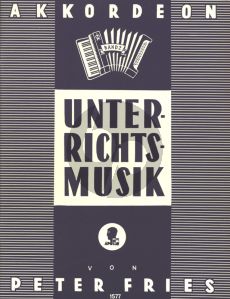 Ries Unterrichtsmusik Vol.2 Akkordeon (23 melodische Übungen für 24 bässige Akkordeons mit überlegter 2. Stimme für das Zusammenspiel von Lehrer und Schüler)