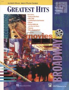 Greatest Hits Solo Book Level 1 Piano