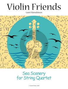 Hamalainen Sea Scenery for String Quartet (Score and Parts printed in one Book)