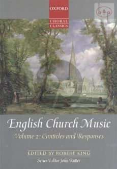 English Church Music Vol.2 Canticles and Responses SATB-Organ