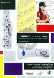 Clarineo Leer- en Speelboek Volume 1 Bk-Cd