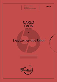 Yvon Duetto for 2 Oboes (edited by Gabriele Mendolicchio)