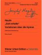 Haydn Variationen uber die Hymne 'Gott erhalte' (Eibner/Jarecki) (Wiener Urtext + Faksimile)