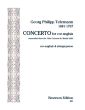 Telemann Concerto (transcr. from the Viola Concerto) for Cor Anglais and Piano (Transcribed by Maddie Aldis-Evans) (Grade 6 - 7)