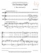 On Christmas Night Upper Voices-SATB-Organ