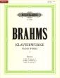 Brahms Klavierwerke Vol.1 Urtext Edition Carl Seemann / Kurt Stephenson