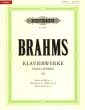 Brahms Klavierwerke Vol.3 - Kleinere Werke Op. 4, 10, 39 und 76 (Herausgebers Carl Seemann / Kurt Stephenson) (Peters-Urtext)