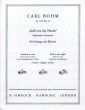 Bohm Still wie die Nacht Op. 326 No. 27 Low Voice (Violin obligat ad.libitum) (german/english/french)