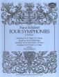 Brahms 4 Symphonies (No. 4-5-8-9) for Orchestra Full Score (Ed. J. Brahms) (Full Score)