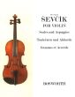 Sevcik Scales and Arpeggios for Violin (Tonleitern und Akkorde - Gammes et Accords)