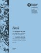 Bach Kantate No.146 BWV 146 Wir muessen durch viel Truebsal Soli SATB, STB Chor und OrchesterPartitur (edited by Paul Graf Waldersee)