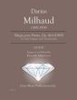 Milhaud Elégie pour Pierre Op. 416 (1965) Viola - Timpani - 2 Percussionists Score - Parts (Prepared and Edited by Kenneth Martinson) (Urtext)