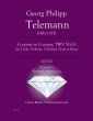 Telemann Concerto in G major TWV 52:G3 for 2 Solo Violette - 2 Violini - Viola et Basse Score - Parts (Prepared and Edited by Kenneth Martinson) (Urtext)