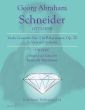 Schneider Viola Concerto No.2 in B-flat major Op.20 Score and 10 Parts (Edited by Kenneth Martinson) (Urtext)