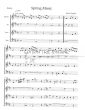 Hagvall Spring Music for Recorder Quartet SATB Score and Parts