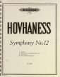 Hovhaness Symphony No. 12 Op. 188 (Choral) Mixed Voices and Orchestra Score