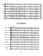 Bruckner Ave Maria and Antiphon for 10 Part Brass Ensemble - 4 Trumpets in B-flat, 2 Horns, 3 Trombones and Tuba Score and Parts (Transcribed by Geoffry Berger)