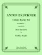 Bruckner Cristus Factus Est (Gradual #7) - for Large Brass Ensemble 4 B-flat Trumpets, 2 Horns, 3 Trombones and Tuba Score and Parts (Transcribed by Geoffrey Bergler)