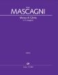 Mascagni Messa di Gloria in Fa maggiore Soli-Choir and Orchestra (Full Score) (edited by Andreas Gies)