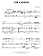 Fire And Rain [Jazz version] (arr. Brent Edstrom)