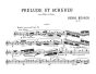 Busser Prelude et Scherzo for Flute and Piano