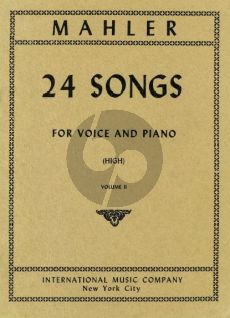 Mahler 24 Songs vol.2 (High Voice)