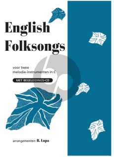 English Folksongs for 2 C instruments (Bk-Cd) (Lupa) (Easy)