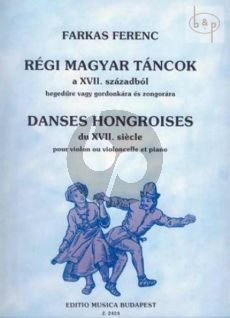 Early Hungarian Dances from the 17th. Century