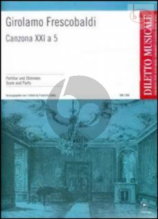 Canzona XXI Vigesima Prima a 5 (5 Instr.-[Bc]) (Strings or Winds)