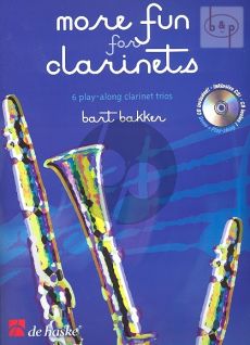 More Fun for Clarinets (3 Clar.[Bb]) (Score/Parts) (Bk-Cd)