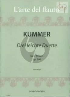 3 leichte Duette Op.146 fur 2 Floten