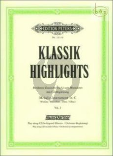 Klassik-Highlights Vol.2 Bk-Cd)