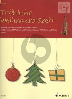 Frohliche Weihnachtszeit (Beliebte Weihnachtslieder in leichten Satzen) (2 Vi.-Vc.[Va.])