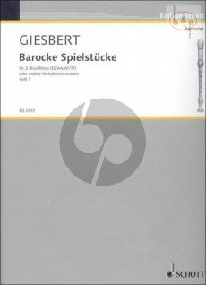 Barocke Spielstucke Vol.1