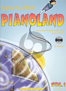 Pianoland Vol. 1 Bk-Cd (Sophie Allerme Londos)