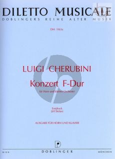 Konzert F-dur (Horn-kleines Orch.)