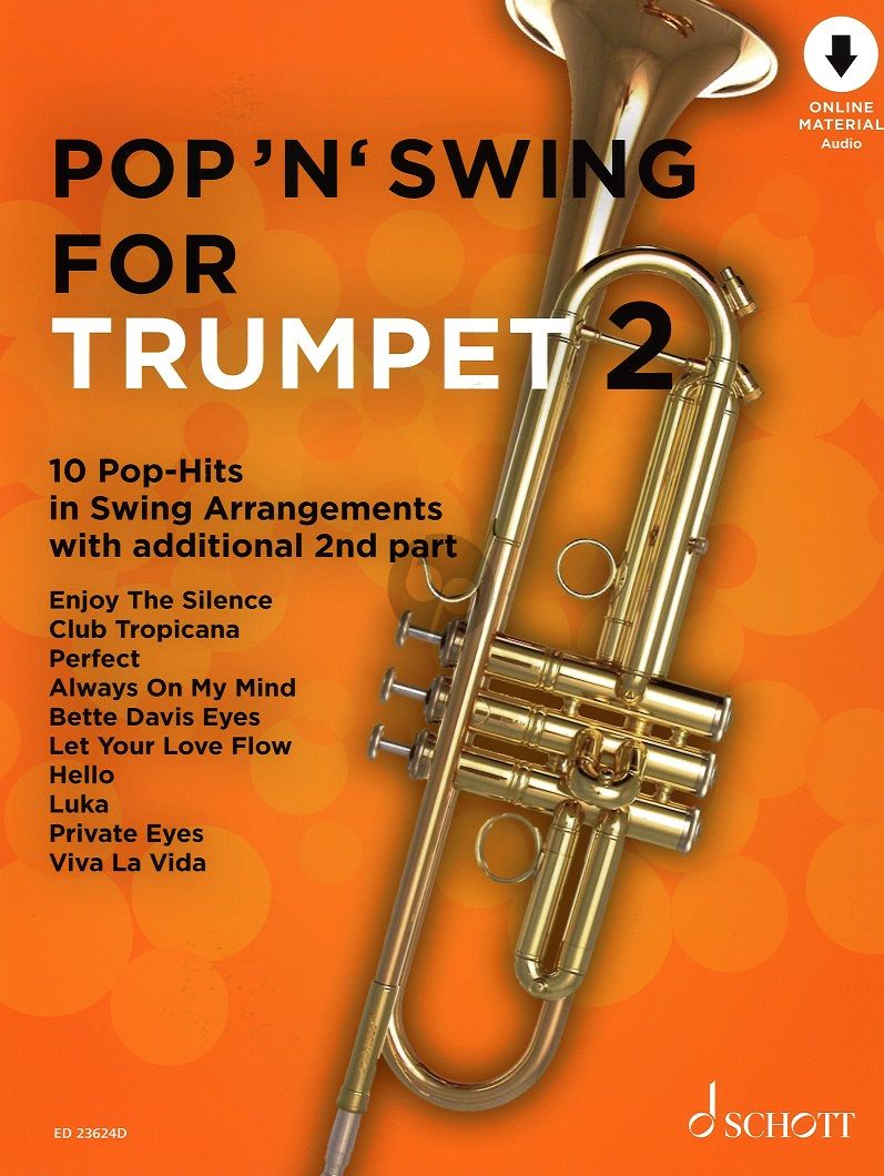 beroemd Reis oorlog Pop 'n' Swing vol.2 for Trumpet 1 or 2 Trumpets Book with Audio online -  Album | Broekmans & Van Poppel