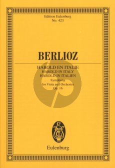 Berlioz Harold en Italie - Symphony for Viola and Orchestra Op.16 Study Score (Eulenburg)