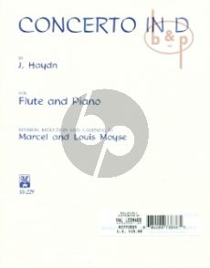 Concerto D-major Hob.VIIf:D1 for Flute-Piano