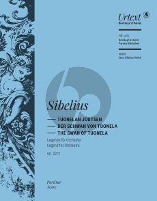 Sibelius The Swan of Tuonela Op. 22 No. 2 Full Score (edited by Tuija Wicklund)