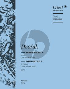 Dvorak Symphonie No. 9 Op. 95 Studienpartitur (Aus der Neuen Welt) (Christian Rudolf Riedel)