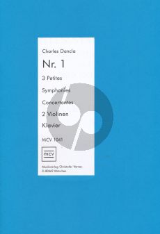 Dancla 3 Petites Symphonies Op.109 No.1 fur 2 Violinen und Klavier