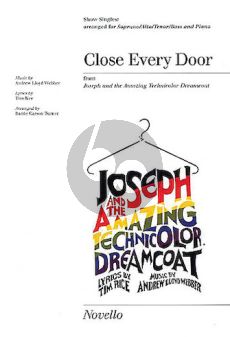 Lloyd Webber Close Every Door for SATB with Piano (Arranged by Barrie Carson Turner)