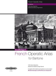 French Operatic Arias for Baritone (Nichols) (19th Century Repertoire) (with Translations)