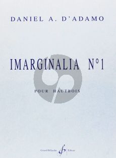 Adamo Imarginalia No.1 Hautbois seul