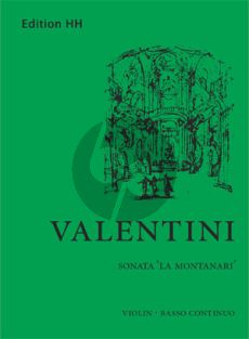 Valentini Sonata A-major "La Montanari" Violin-Bc