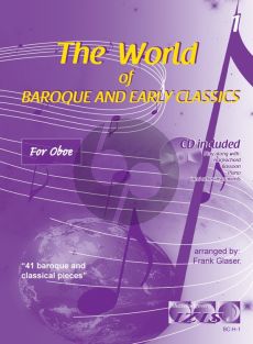 The World of Baroque and Early Classics Vol.1 for Oboe (Bk-Cd) (arr. Frank Glaser)