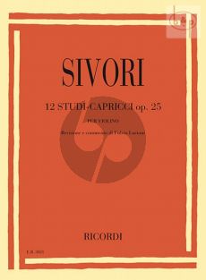 12 Studi-Capricci Op.25 for Violin